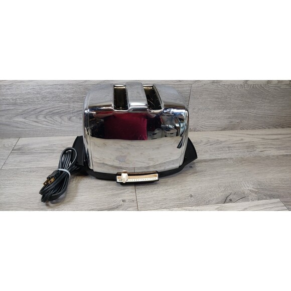 Vtg Sunbeam Toaster Model AT-W RADIANT CONTROL MADE IN USA "TESTED WORKS" Video - Picture 3 of 12